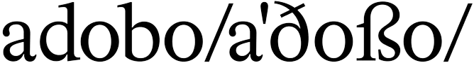 Logo del restaurante adobo